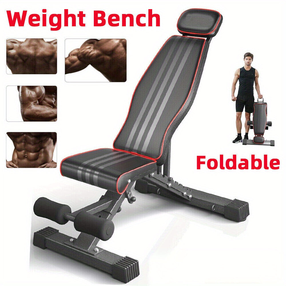 660LBS Heavy-Duty Foldable Dumbbell Bench