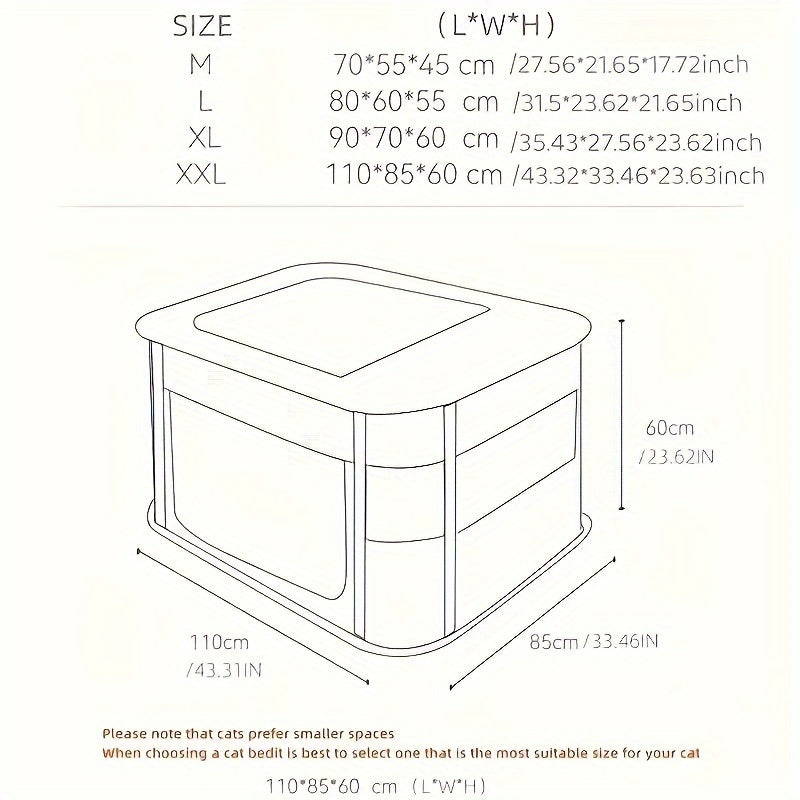 Extra-Large Portable Pet Playpen with Storage Bag - Collapsible Oxford Fabric Enclosure for Dogs, Puppies, Cats & Small Animals