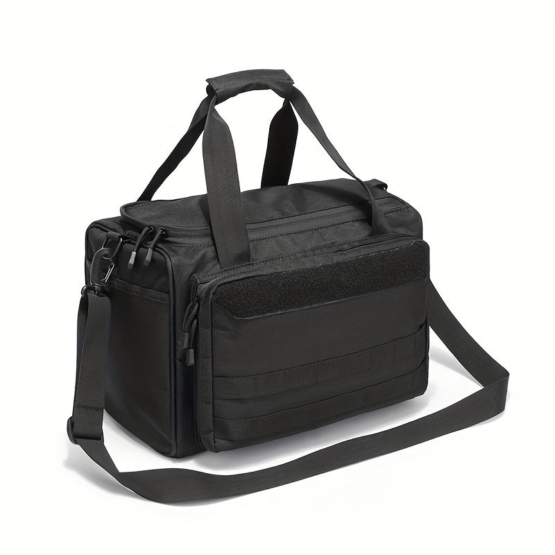 Tactical Gun Range Bag- 30L Capacity Handgun Range Bag, Pistol Bag For Outdoor Hunting Shooting Range- Holds Other Shooting Gear.