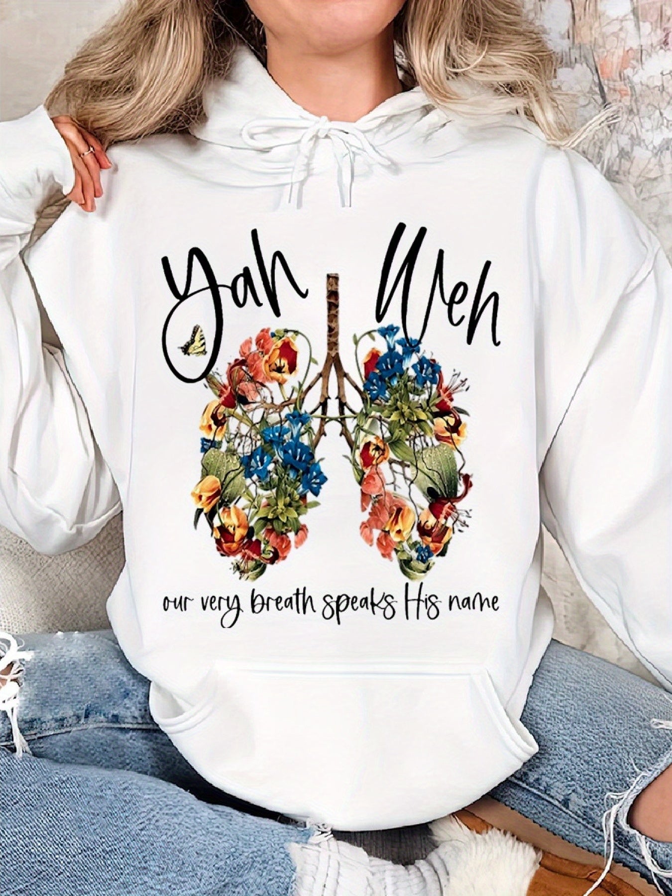 Yahweh Our Very Breath Speaks His Name Floral Lung Flowers .