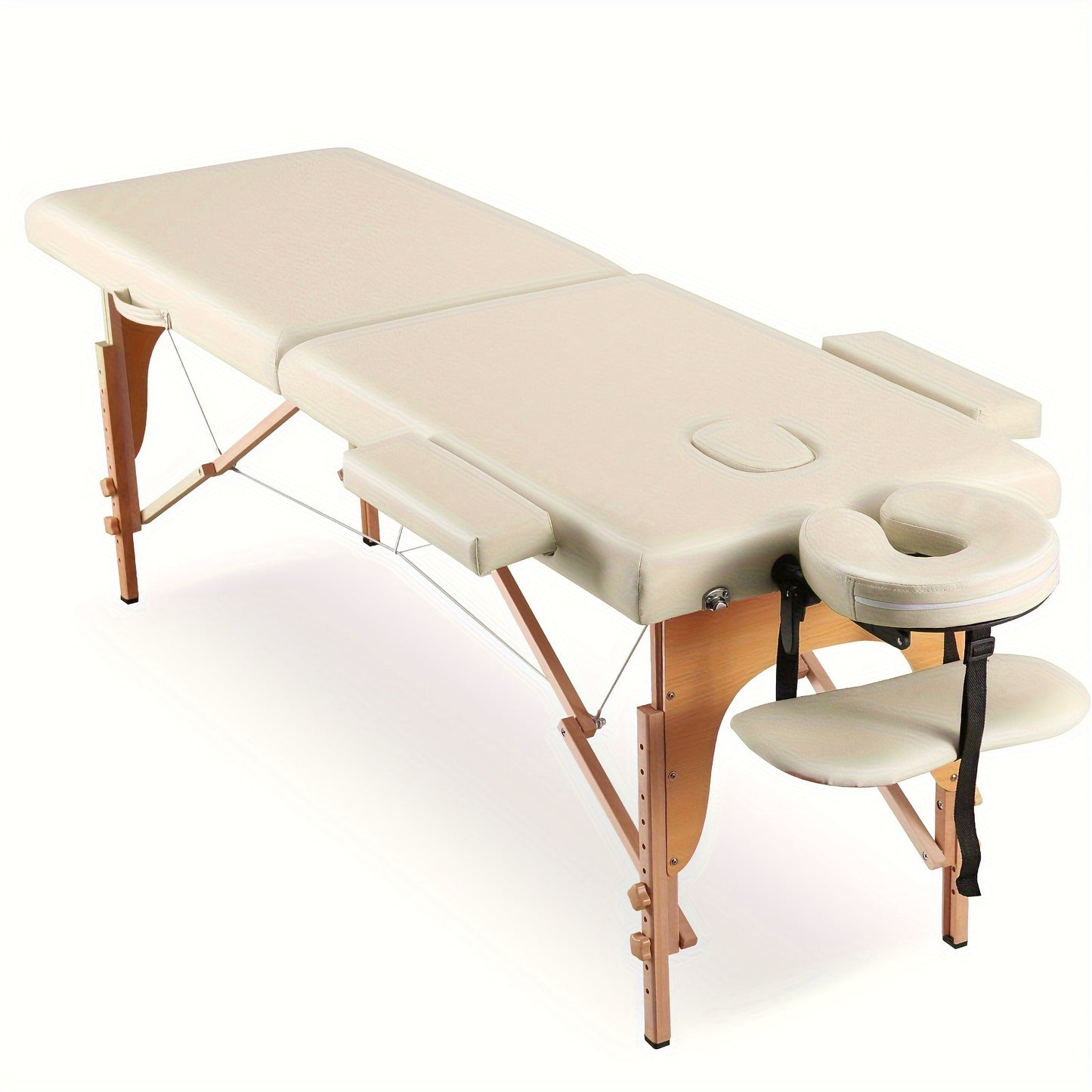 Luxury Portable Massage Table with Adjustable Height (24-35in)