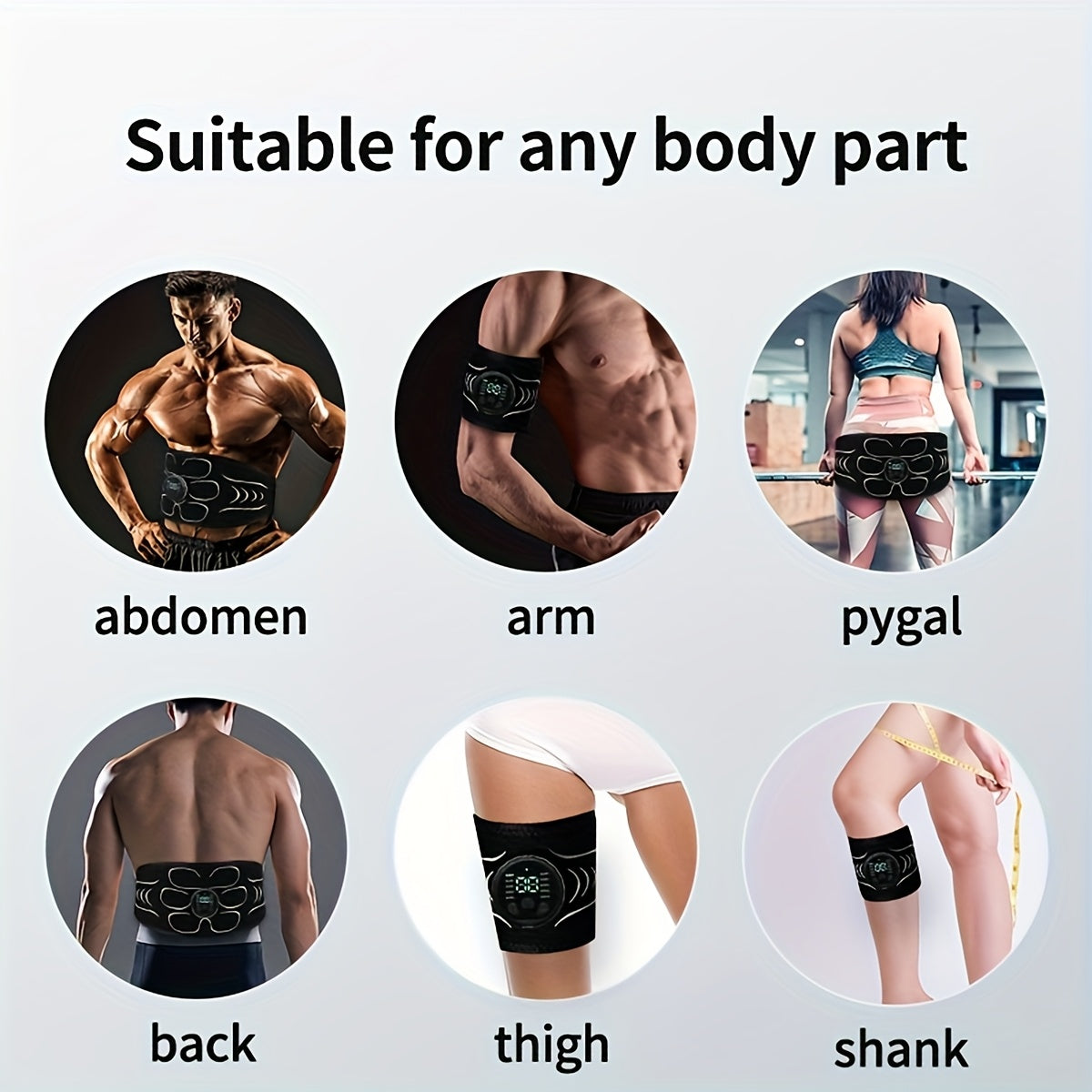 Fitness And Muscle Shaping 3pcs Set, Capable Of Simultaneously Exercising The Abdomen, Arms, Legs