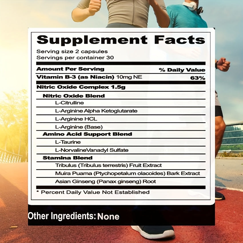 Carbon Monoxide Natural Supplement 180 Capsules 3 Bottles