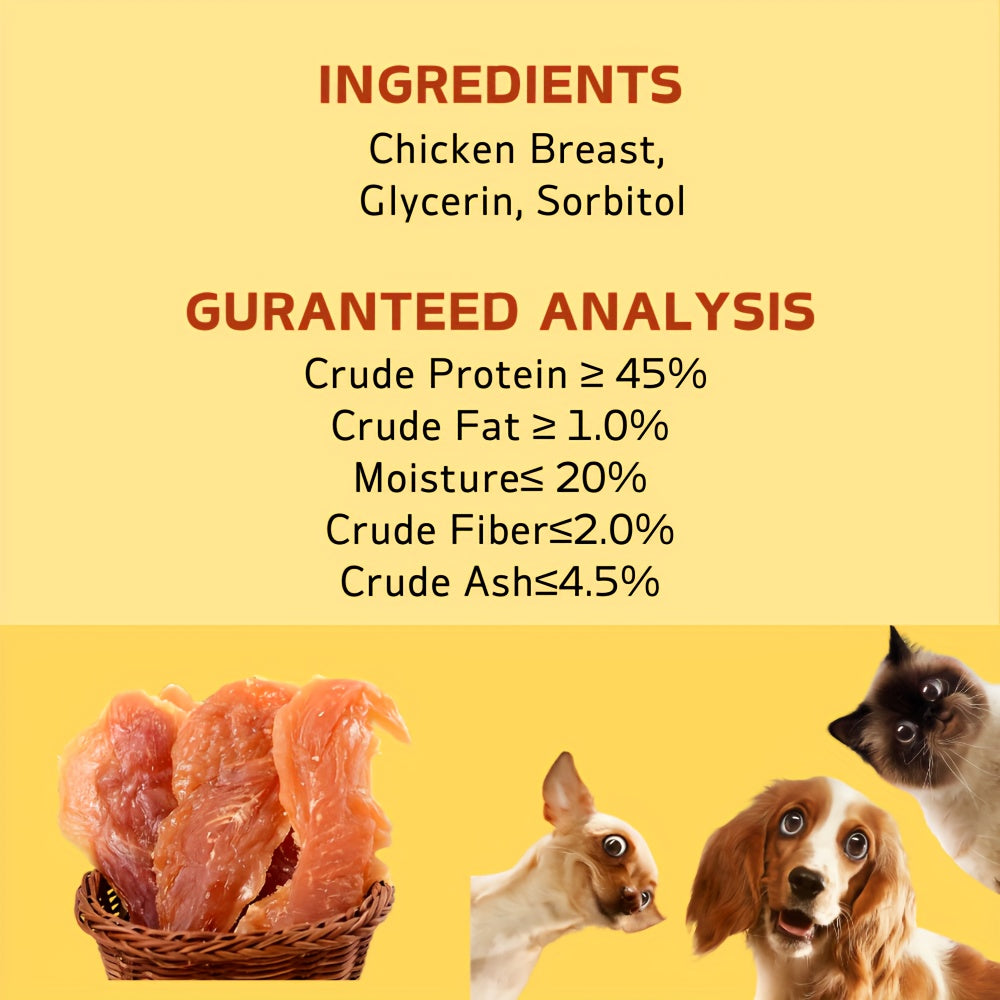 3-Pack (3 x 500g/1.1LB) Chicken Chest For Dogs and cats