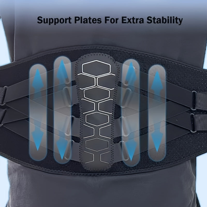 Back Brace Lumbar Support For Back Pain Relief, With Pulley System