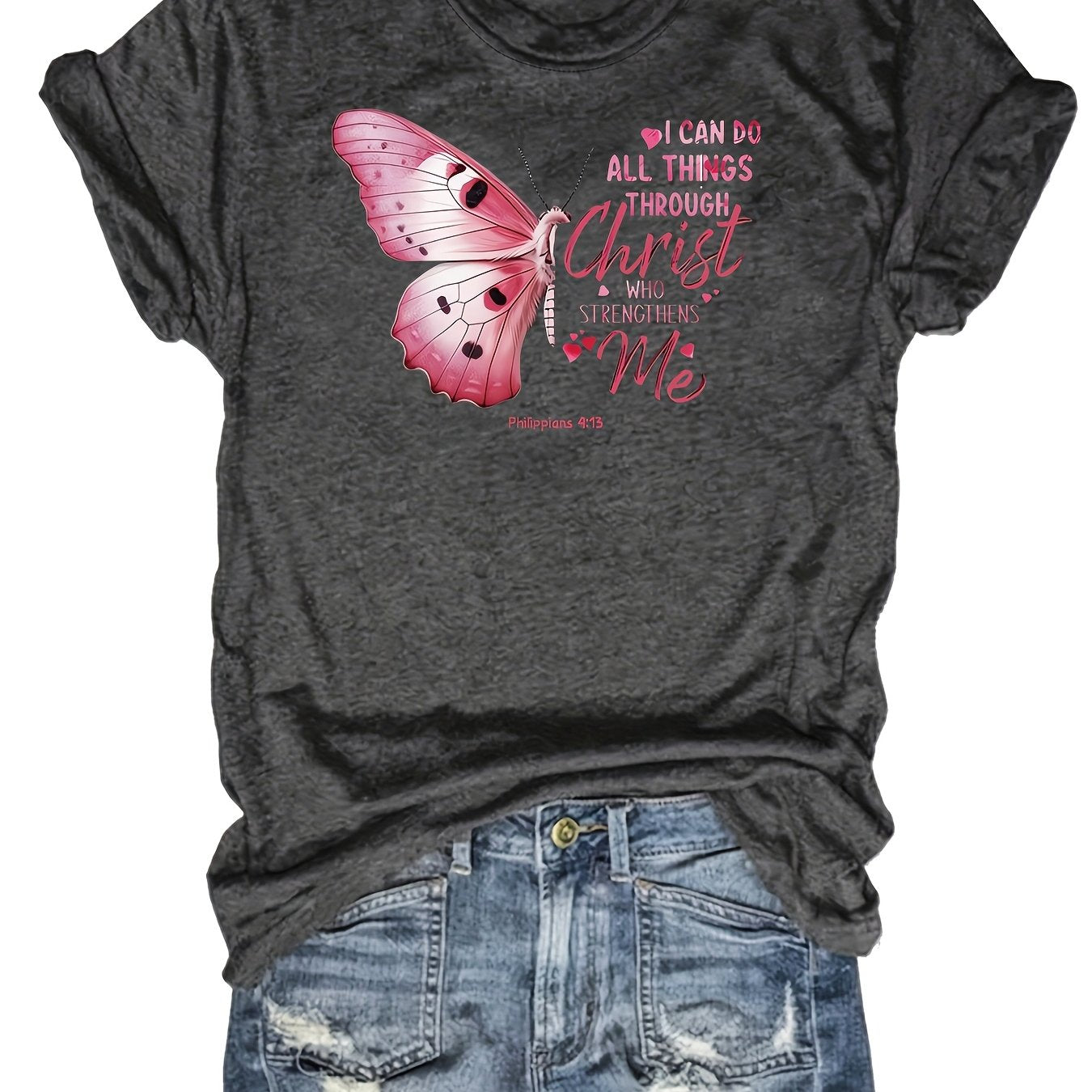 Women's Inspirational Bible Verse T-Shirt