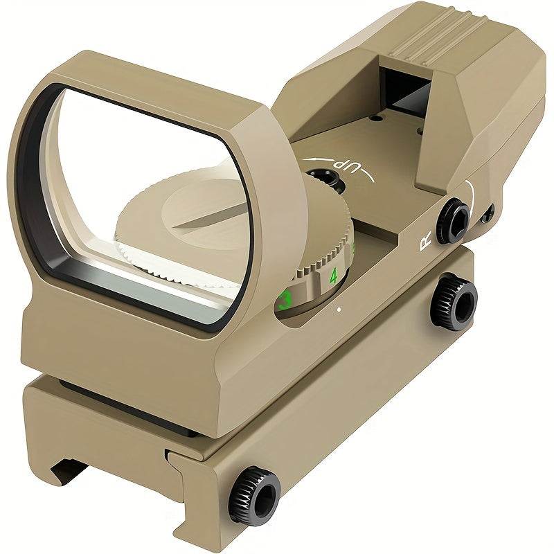 Adjustable Reticle Sight - 4 Styles Red and Green in One