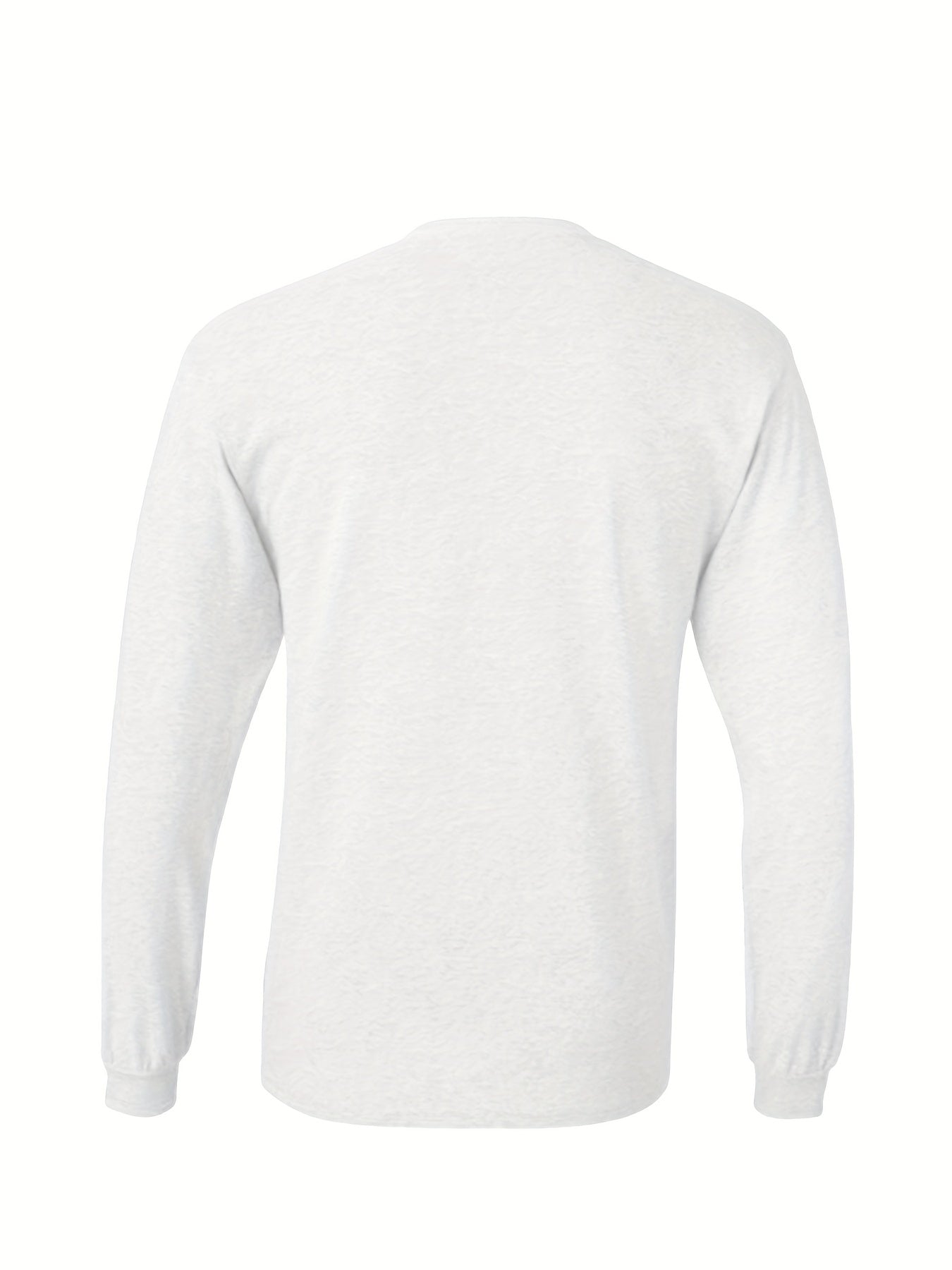 5 Men's Must-have Long Sleeve Cotton T-shirt