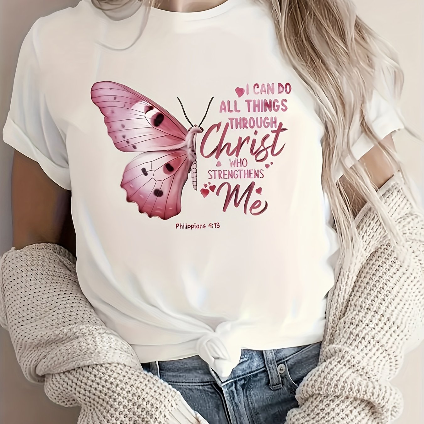 Women's Inspirational Bible Verse T-Shirt