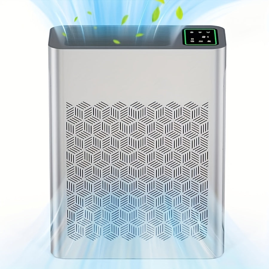 Household Large Room Air Purifier Covers Up To 1295 Square Feet, With PM 2.5 Display Air Quality Sensor, Automatic Mode, Timer, HEPA Air Purifier .