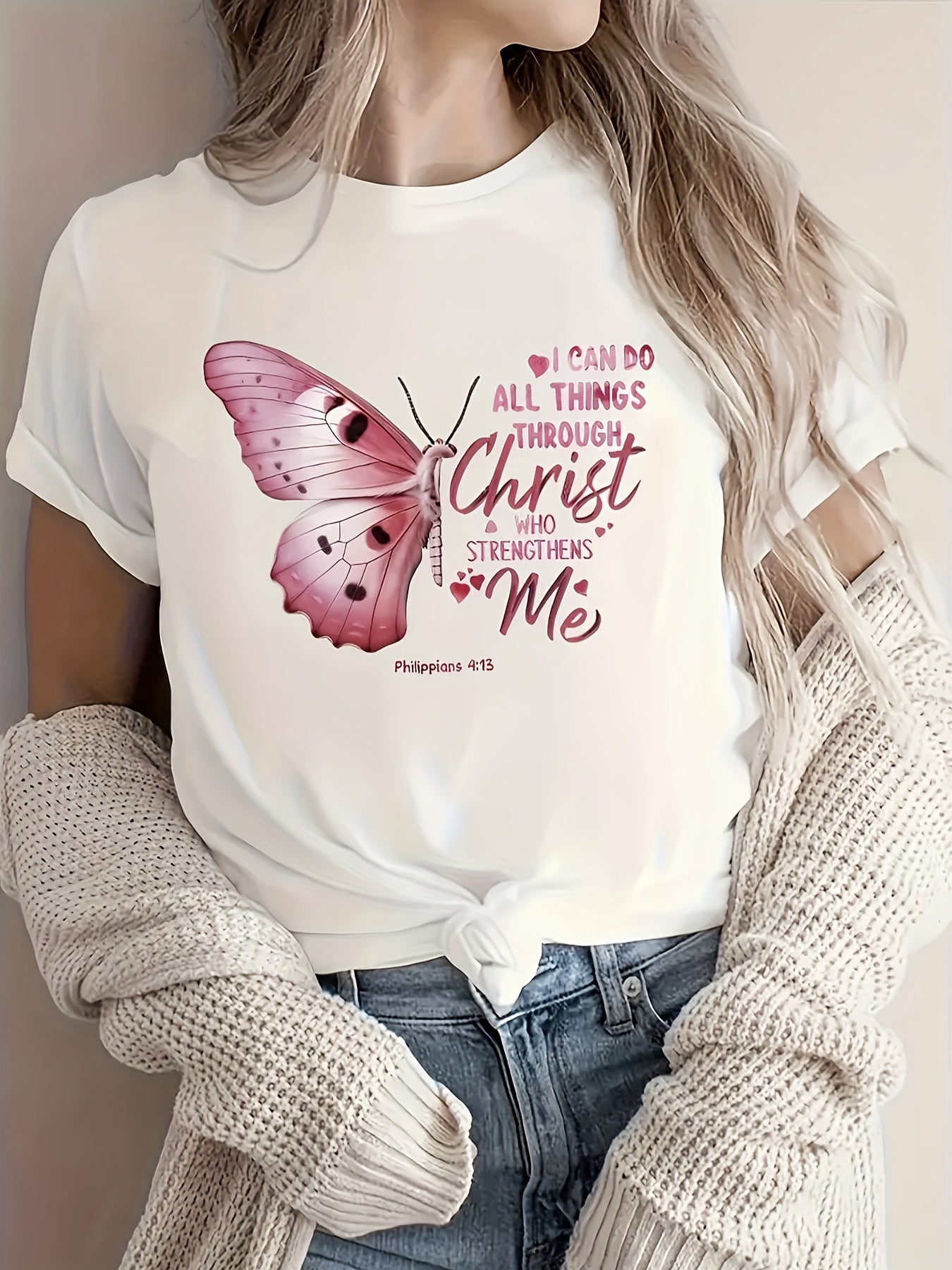 Women's Inspirational Bible Verse T-Shirt