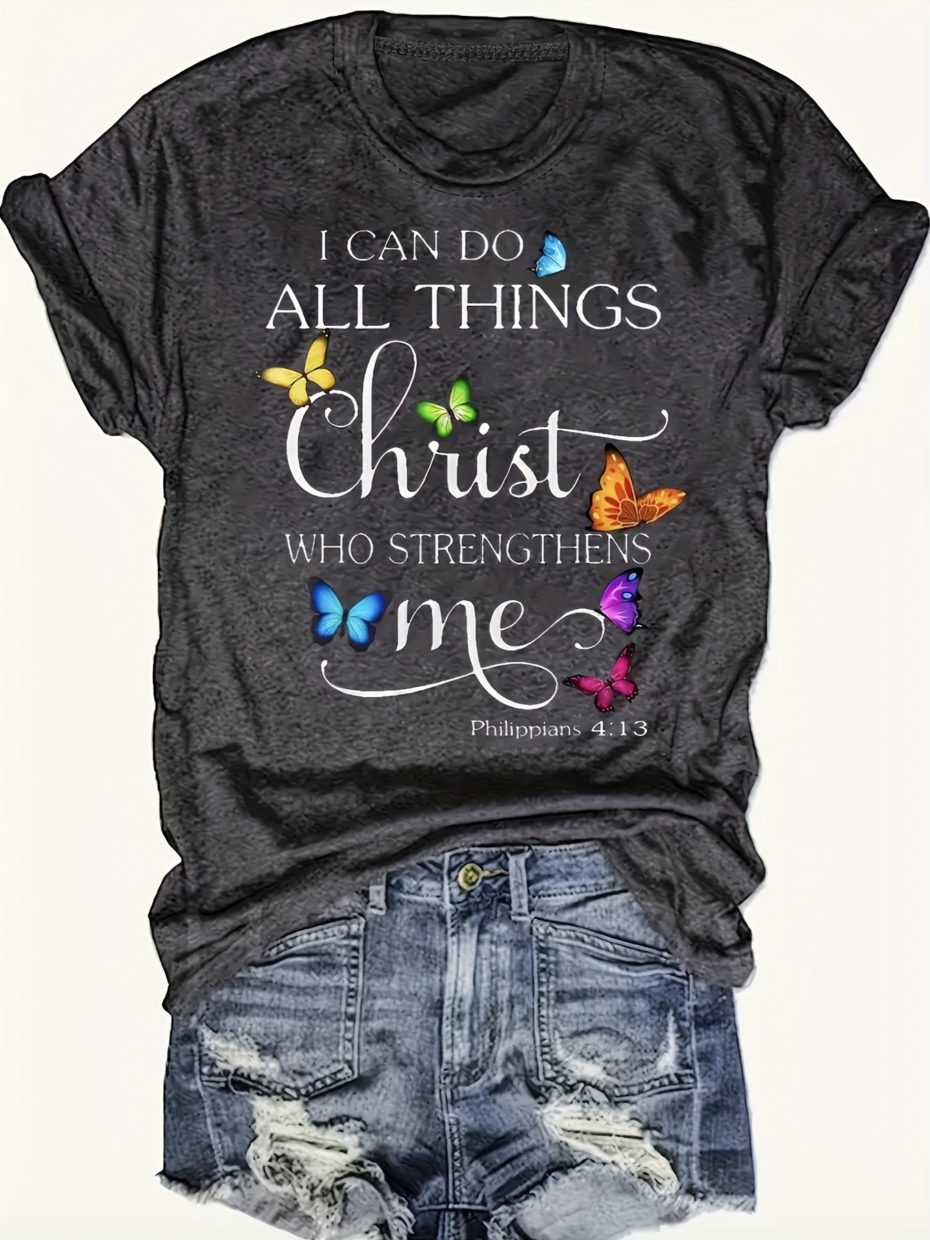 Women's Inspirational Bible Verse T-Shirt