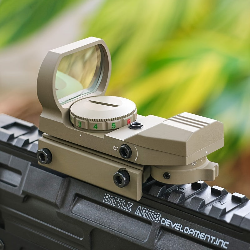 Adjustable Reticle Sight - 4 Styles Red and Green in One