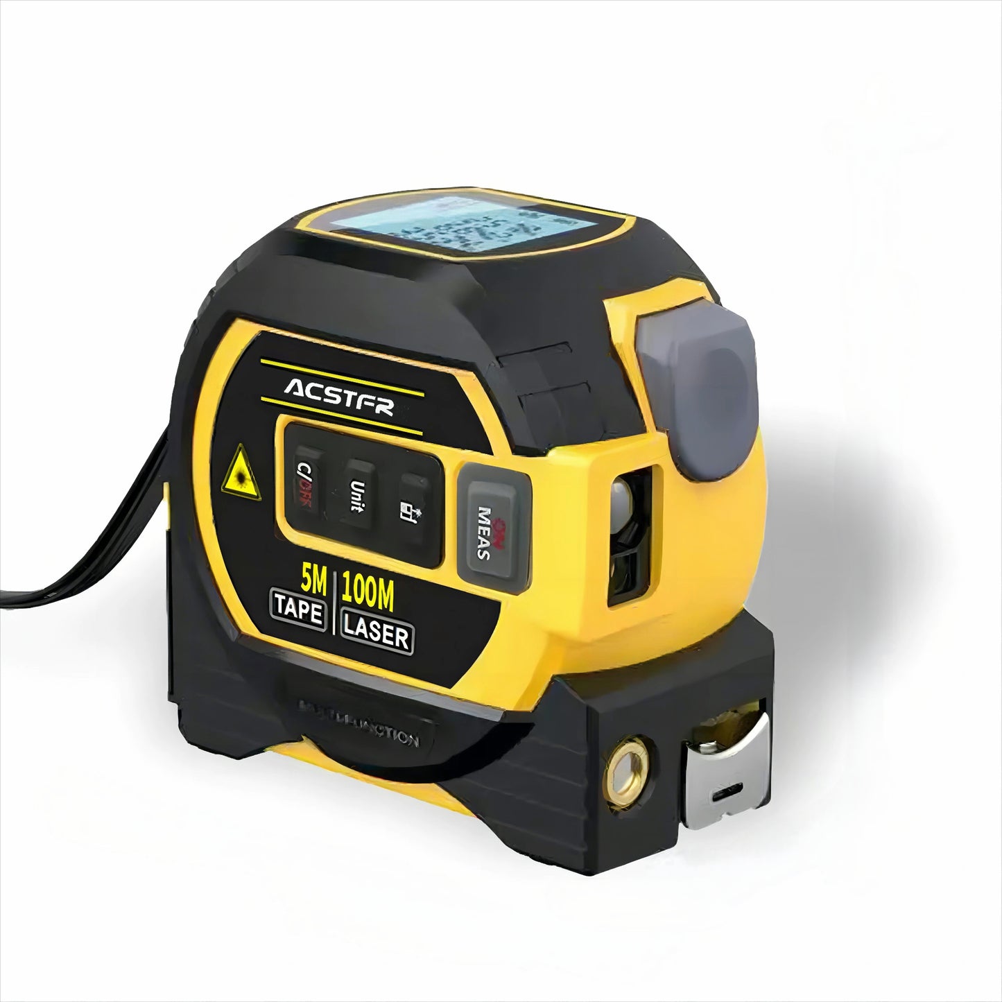 High Precision 3 In 1 Digital Laser Rangefinder - 1pc Steel Tape Measure