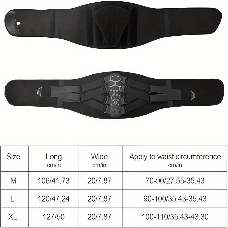 Back Brace Lumbar Support For Back Pain Relief, With Pulley System