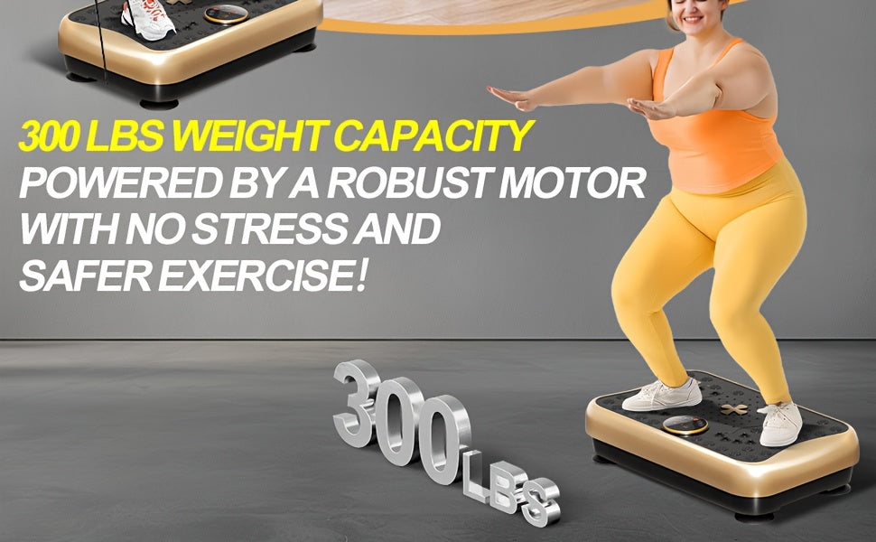 2025 Vibration Plate, 3D Vibration Plate 120 Levels,
