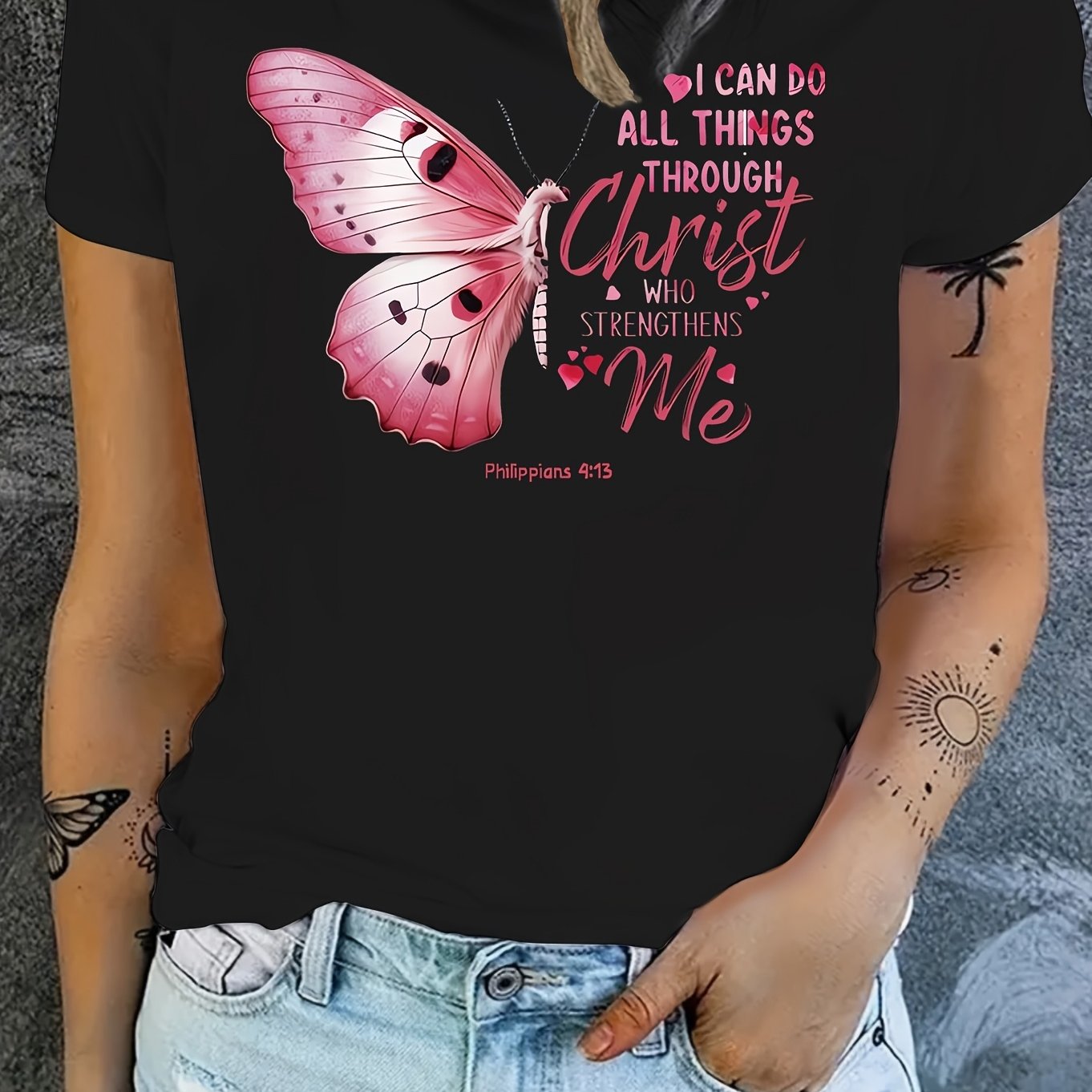 Women's Inspirational Bible Verse T-Shirt
