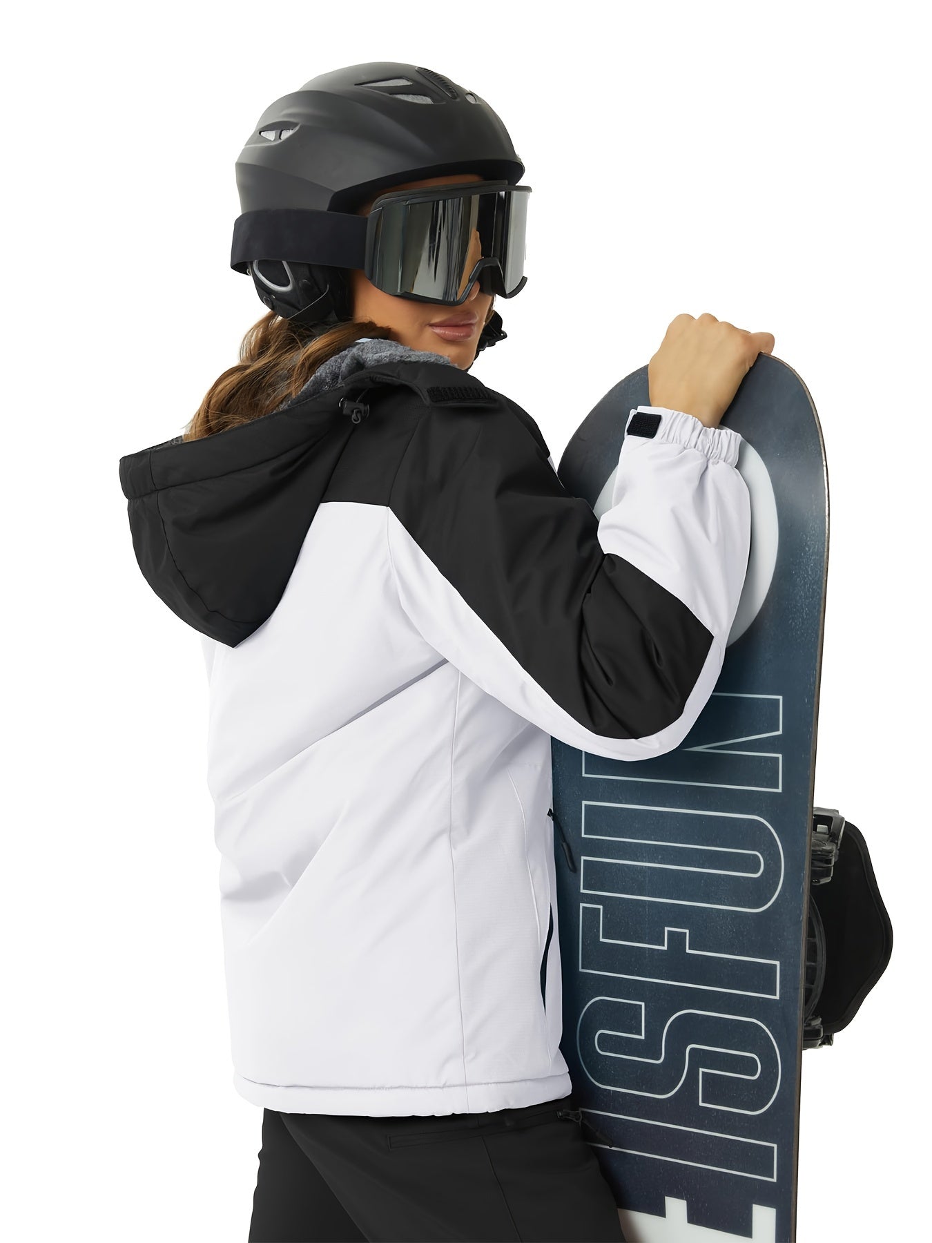 Winter Storm Ski Jacket - Waterproof, Windproof, Cold Resistant, Hooded, Multi-Pocket