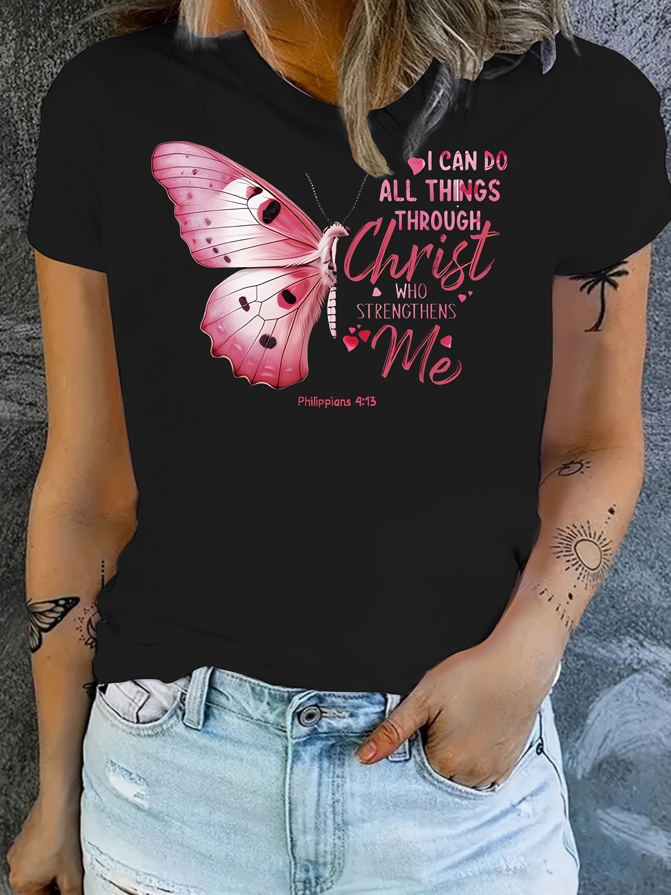 Women's Inspirational Bible Verse T-Shirt