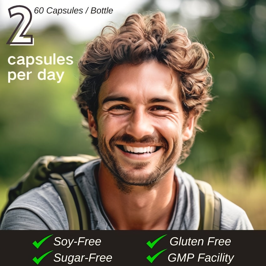 Carbon Monoxide Natural Supplement 180 Capsules 3 Bottles