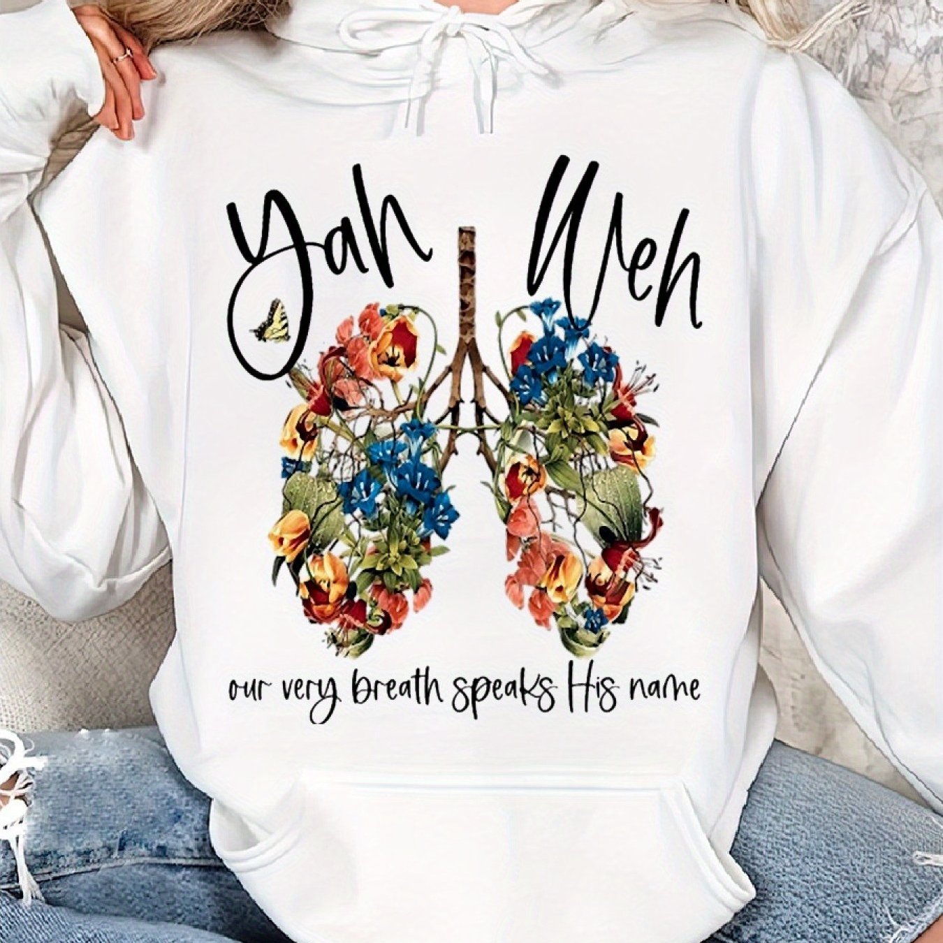 Yahweh Our Very Breath Speaks His Name Floral Lung Flowers .