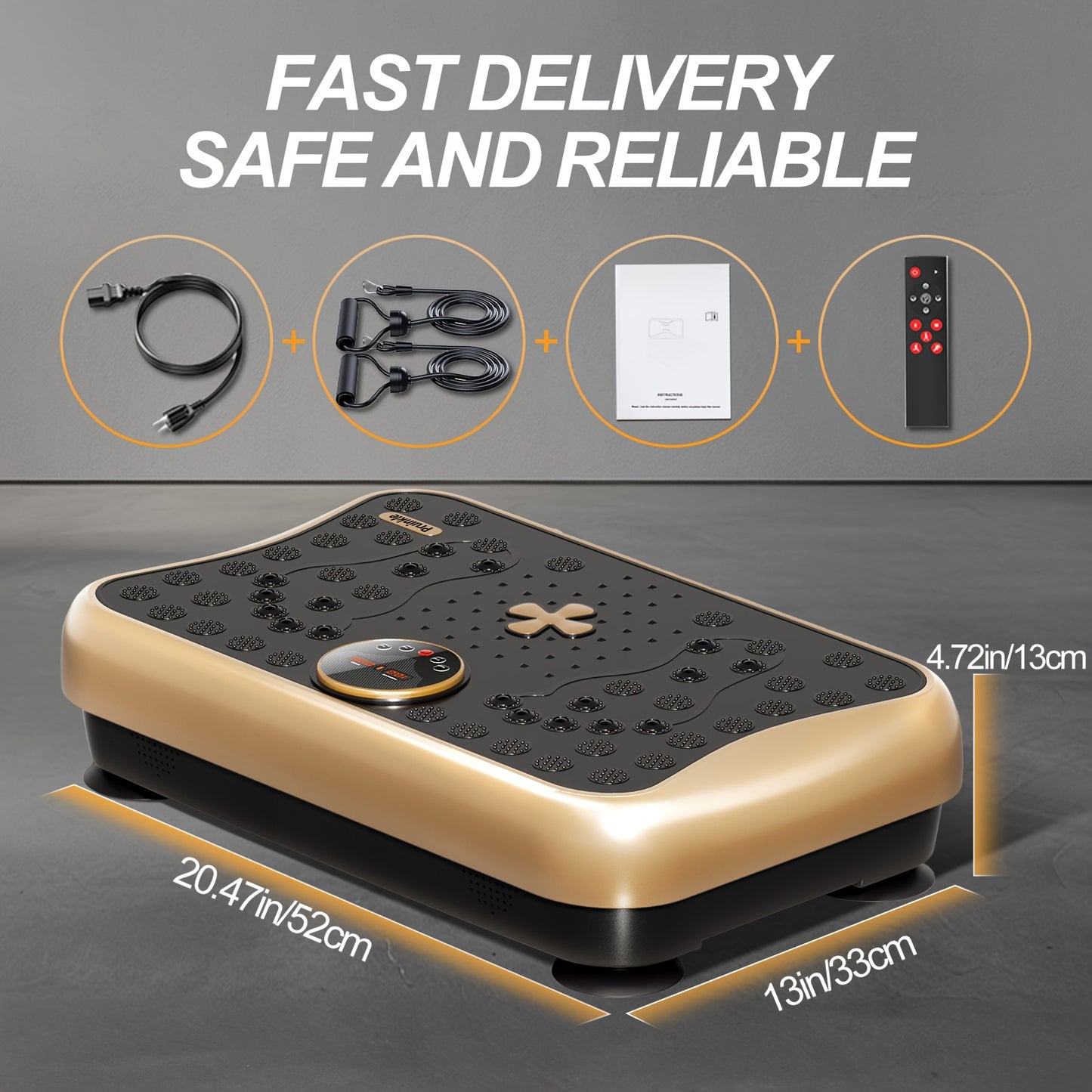 2025 Vibration Plate, 3D Vibration Plate 120 Levels,
