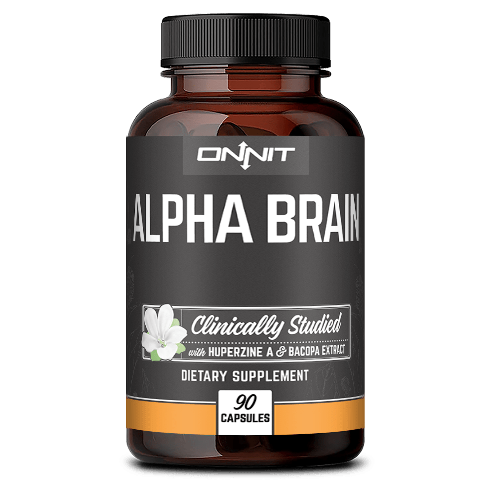Brain Supplement for Men & Women Capsules with L-Theanine, Vitamin B6 90 Capsules