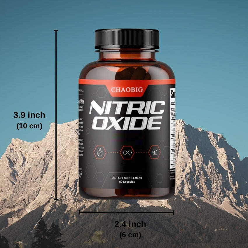 Carbon Monoxide Natural Supplement 180 Capsules 3 Bottles
