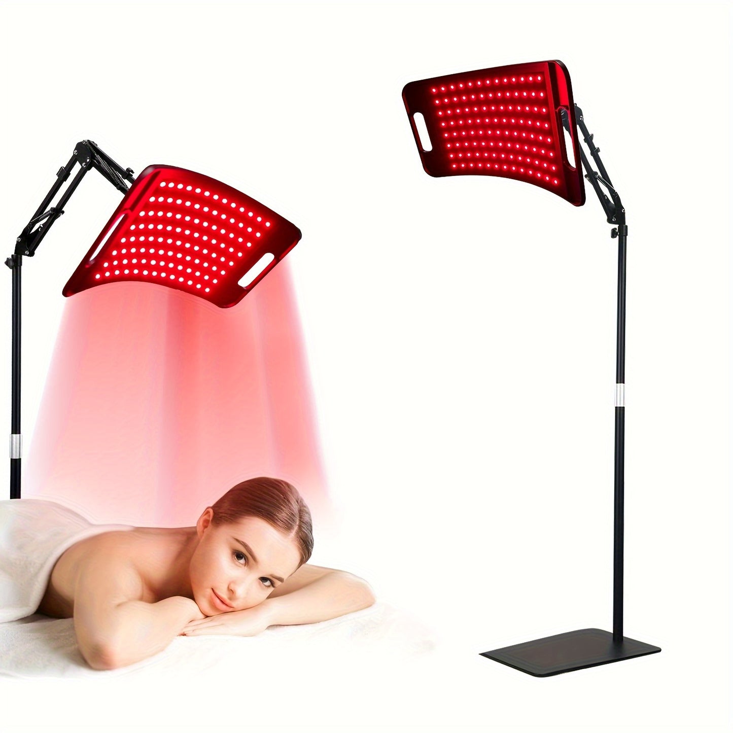 Red Light Therapy Lamp For Body, Lamps With Stand 660nm