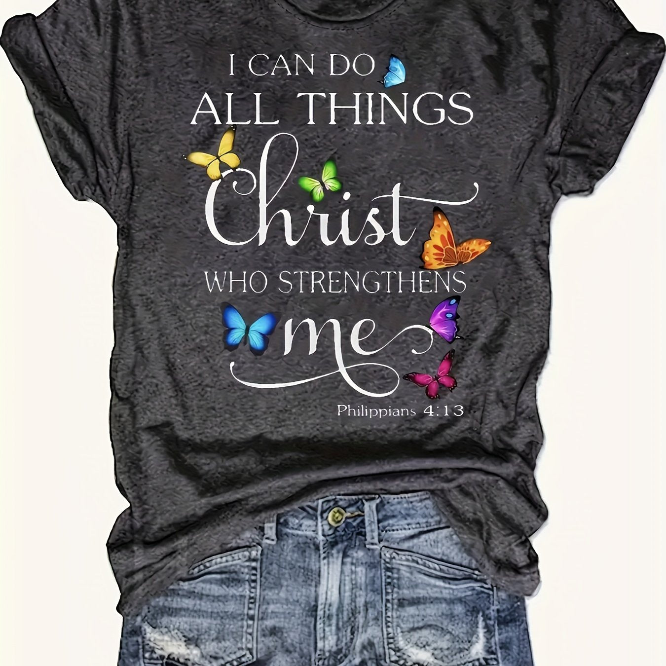 Women's Inspirational Bible Verse T-Shirt