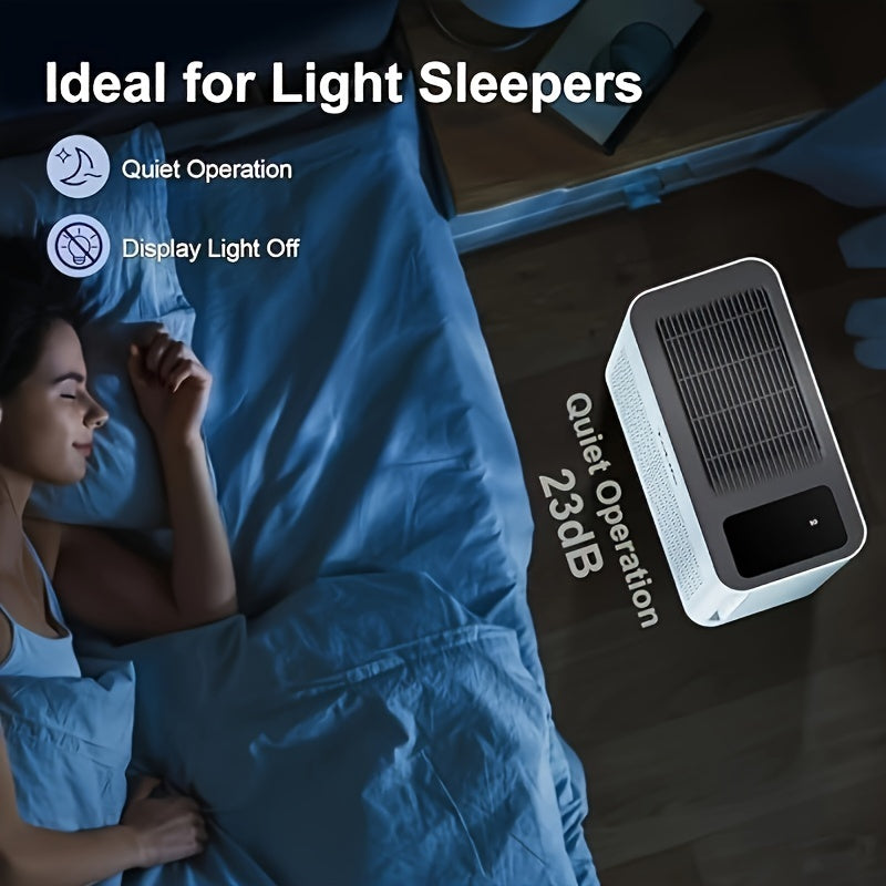 Household Large Room Air Purifier Covers Up To 1295 Square Feet, With PM 2.5 Display Air Quality Sensor, Automatic Mode, Timer, HEPA Air Purifier .