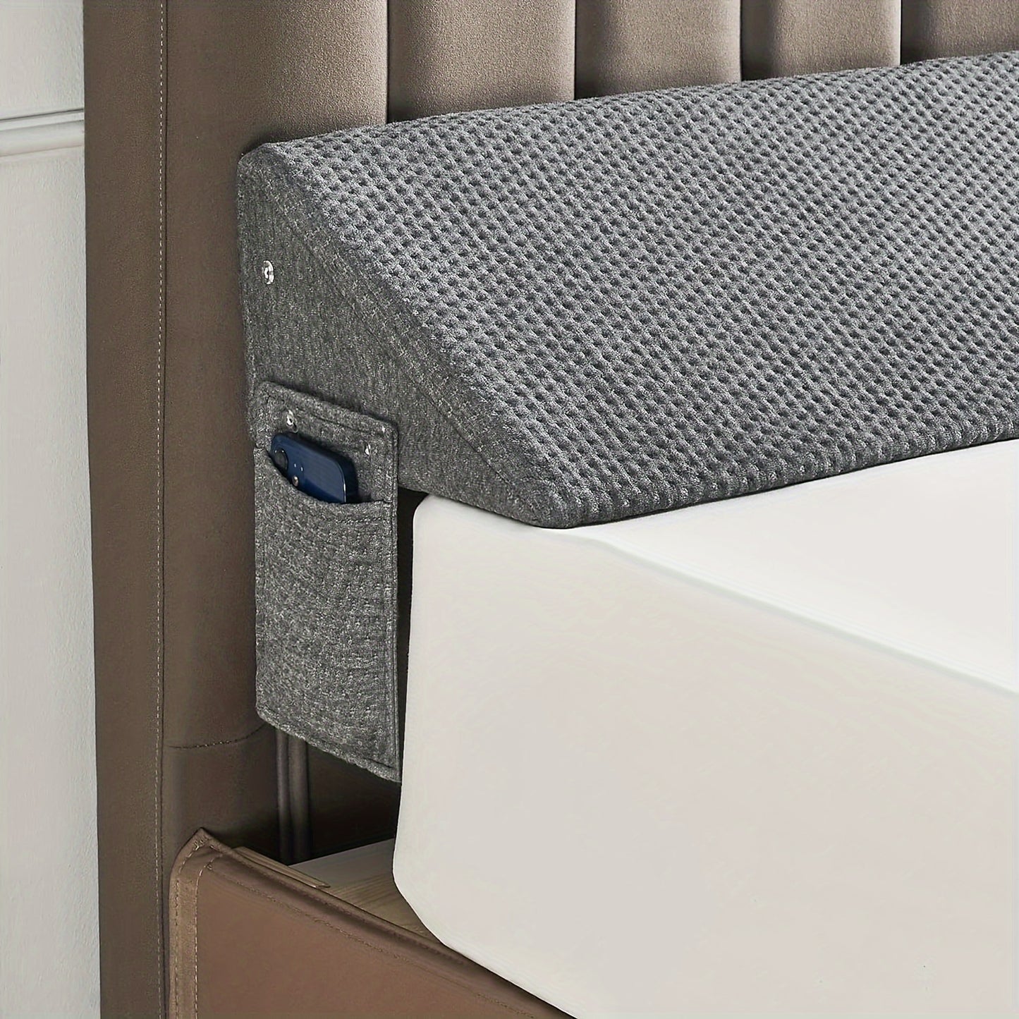 Bed Wedge Pillow For Headboard Gap Filler